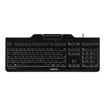 CHERRY KC 1000 SC - toetsenbord - met Smart Card reader - VS / Europees