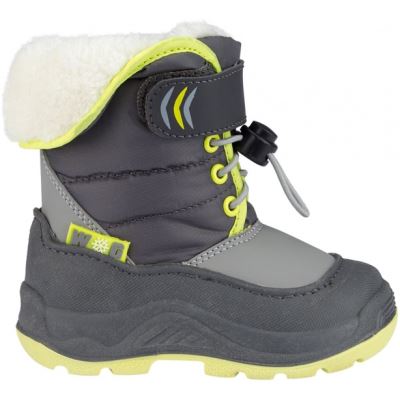 bottes de neige Hoppin « Bieber gris junior / mt jaune 34