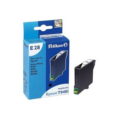 Pelikan E28 - zwart - inktcartridge (alternative for: Epson T0481)