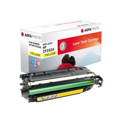 AgfaPhoto - geel - tonercartridge (alternatief voor: HP CF332A)