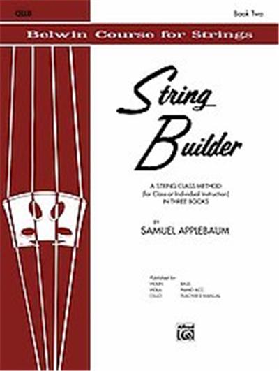 String Builder, Book II (Cello), Belwin Course for Strings