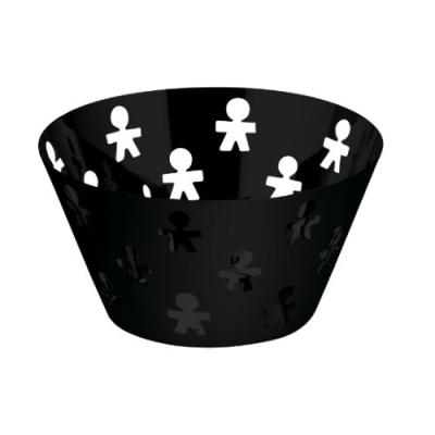 ALESSI AKK05 B GIROTONDO PORTE FRUITS NOIR