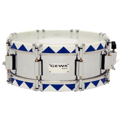 Marching & fanfare GEWA CAISSE CLAIRE DE MARCHE - HISTORIC 14 x 5 - BLUE ZIGZAG Tambours
