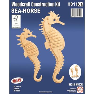 Maquette en bois - Hippocampe