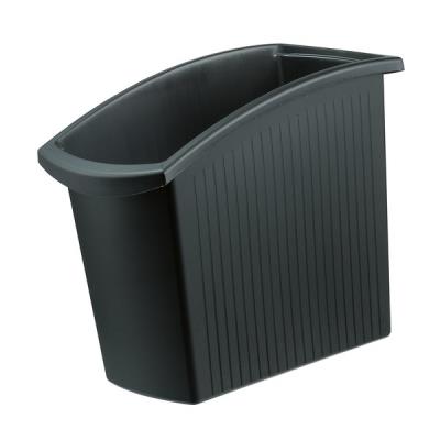 Corbeille à Papier rectangulaire 18 litres Noir HAN MONDO