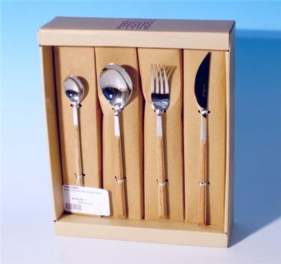 Pintinox menagere 24p. Sushi queen teak*17c