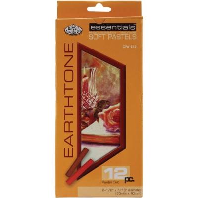 ROYAL & LANGNICKEL CPA-E12 PASTELS TENDRES COULEURS TERRE 12 PIÈCES