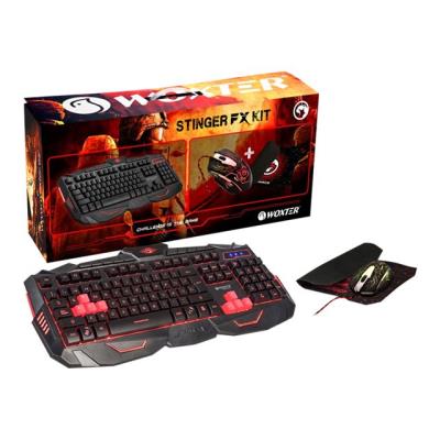 WOXTER Stinger FX 80 Kit - toetsenbord en muis set