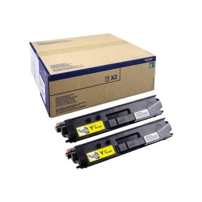 Brother TN329Y - 2 - geel - origineel - tonercartridge