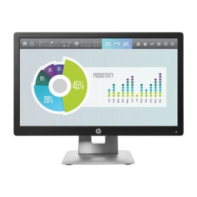 HP Elitedisplay E202 - Écran Led - 20" (20" Visualisable) - 1600 X 900 @ 60 Hz - Ips - 250 Cd/M² - 1000:1 - 7 Ms - Hdmi, Vga, Displayport - Noir