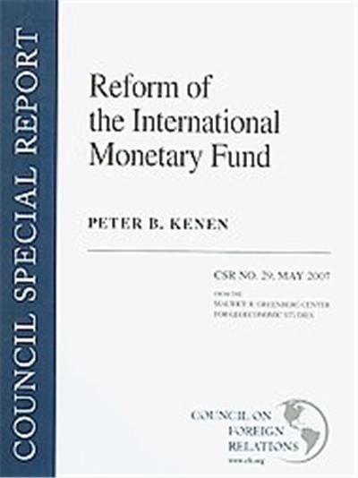 Reform of the International Monetary Fund