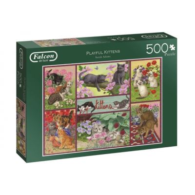 Jumbo Puzzle Falcon Playful Kittens 500 pièces