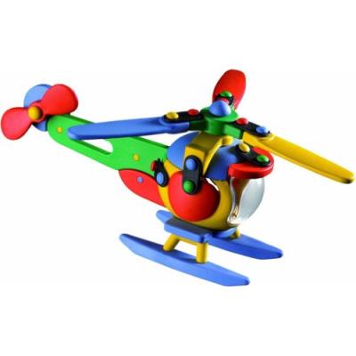 Mic o mic - 89006 - jeu de construction - hélicoptère - 16.3 cm