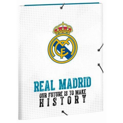 Real Madrid Classeur Fº Rabat et élastiques
