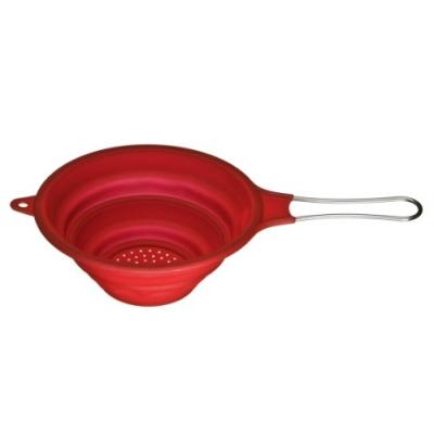 PREMIER HOUSEWARES ZING PASSOIRE RÉTRACTABLE ROUGE