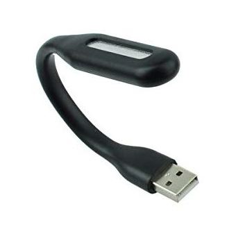 ®Lampe LED USB, Mini Lumière USB Flexible, pour Ordinateur Portable/PC,  Lampe de Lecture (noir)