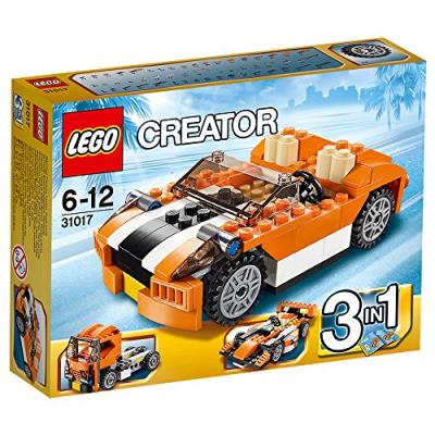 Lego creator - 31017 - jeu de construction - la décapotable orange
