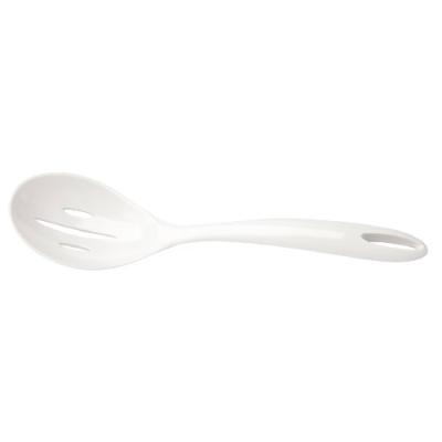 ZAK DESIGNS 1313-L540 CUILLÈRE AJOURÉE 31 CM MÉLAMINE BLANC SPLICE