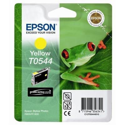 Epson T0544 Cartouche D'Encre D'Origine Jaune Pour R800 R800R R1800