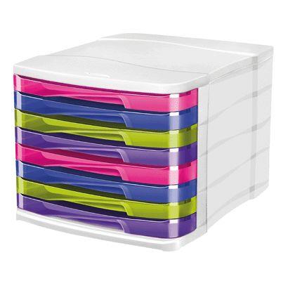 Module de 8 tiroirs Cep happy multicolore