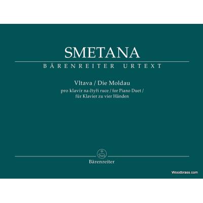Partitions classique BARENREITER SMETANA B. - DIE MOLDAU - 2 PIANOS Piano
