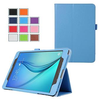 10% sur Housse Samsung Galaxy Tab A 10.1 2016 Wifi/4G (T580/T585/T580N)  10,1 pouces Cuir Style bleu avec Stand - Etui coque de protection tablette  SAMSUNG Galaxy Tab A6 SM-T580 10.1 (PU cuir) 