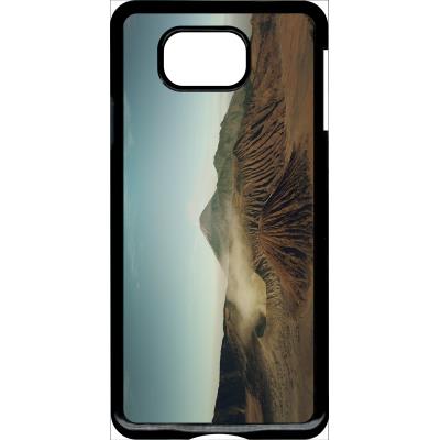 Coque samsung alpha montagne avec volcans desert