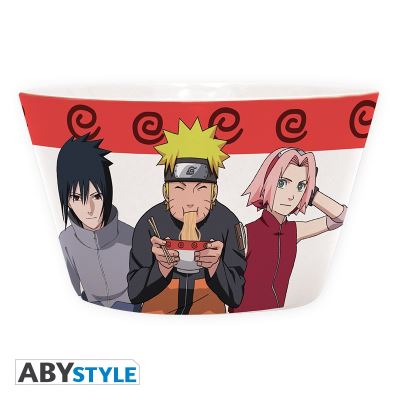 NARUTO SHIPPUDEN - Bol - 460 ml - Naruto, Sasuke & Sakura
