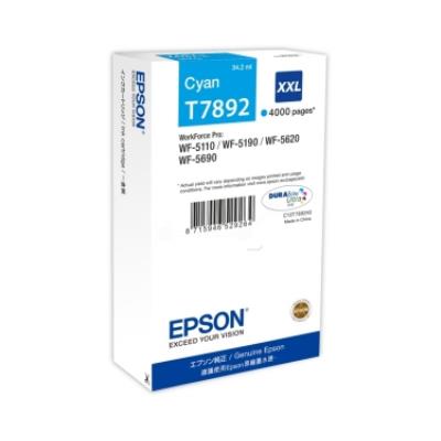 1 cartouches d Epson T7892 original C13T789240 Cyan 4000 pages4000 pages