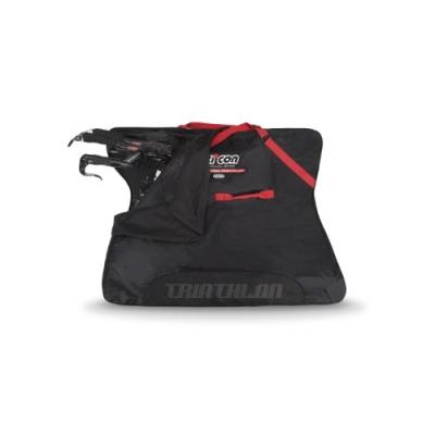 Sci con travel plus triathlon housse de transport vélo triathlon noir 125 x 22 x 90