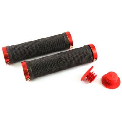 Clarks vice poignées de guidon pour vélo noir rouge