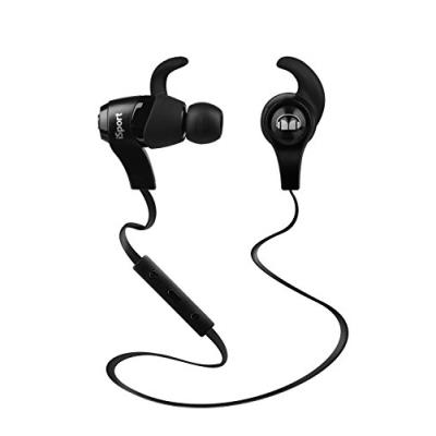 Monster iSport - In-ear hoofdtelefoons met micro - inwendig - Bluetooth - draadloos - zwart