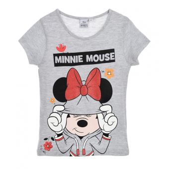 tee shirt gris fille