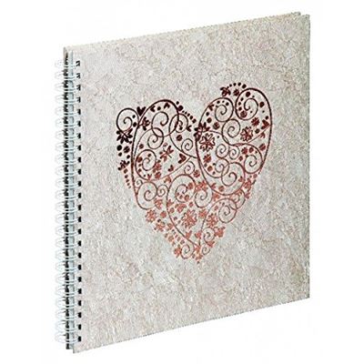Pagna 13952–15 Album Spirale de Mariage, 310 x 320 mm, Carton, Sweet Heart Or 40S