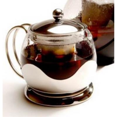 La cafetière Le théière 066 lt en acier inoxydable