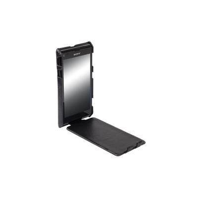 Krusell Tumba Slimcover - Étui pour téléphone portable - noir - pour Sony XPERIA L