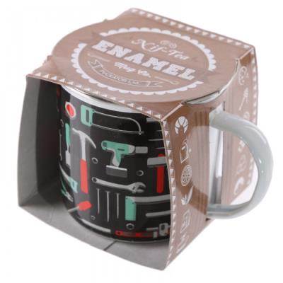 Mug émaillé Bricolage Man Shed is His Castle