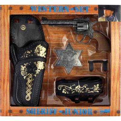 Pistolet en métal - Set Sheriff Junior - 100 coups