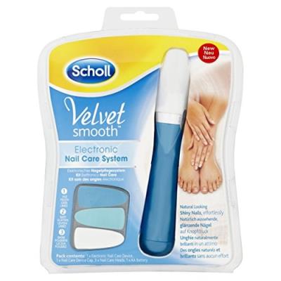 Scholl velours lisse ongles soins kit électronique 3024087