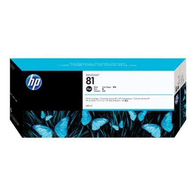 HP 81 - zwart - origineel - inktcartridge