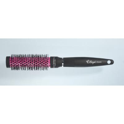 Brosse ronde céramique Fushia 25mm