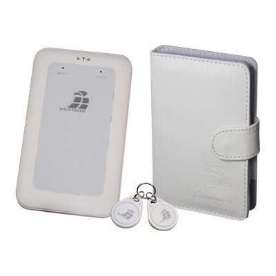 DIGITTRADE RS64 RFID Security - Vaste schijf - 500 GB - extern (draagbaar) - 2.5 - USB 2.0 - 5400 tpm -buffer: 8 MB - wit