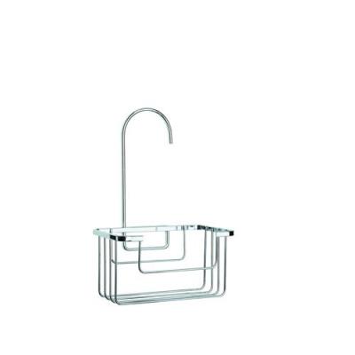 Croydex chromé en acier inoxydable de douche avec crochet sur support argenté