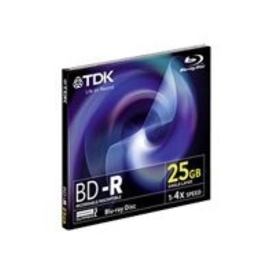 TDK - BD-R x 1 - 25 GB - opslagmedia