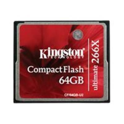 Kingston Ultimate - flashgeheugenkaart - 64 GB - CompactFlash
