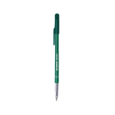 Stylo Bille Semi transparent Pointe Moyenne 1 mm Encre Vert
