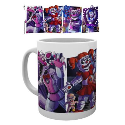 Tasse Five Nights at Freddys Sister Location Personnages