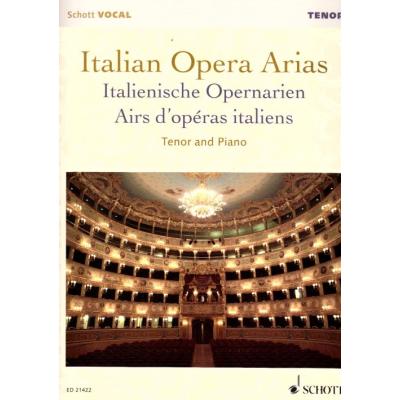 Italian Opera Arias  (Airs D'Operas Italiens) - Voix Tenor/Piano