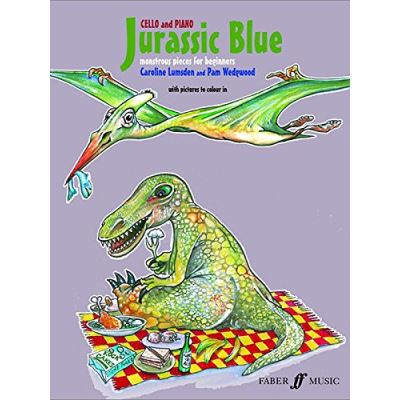 Partitions classique FABER MUSIC WEDGWOOD P / LUMSDEN C - JURASSIC BLUE - CELLO AND PIANO Violoncelle