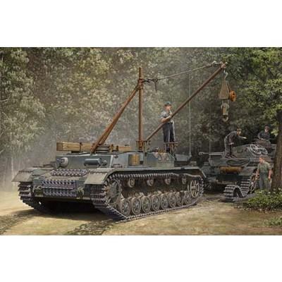Trumpeter - Char de dépannage allemand Bergepanzer IV